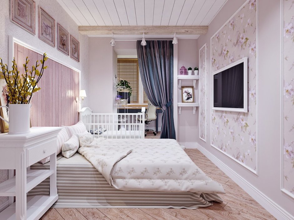Atelier Provence обои в интерьере