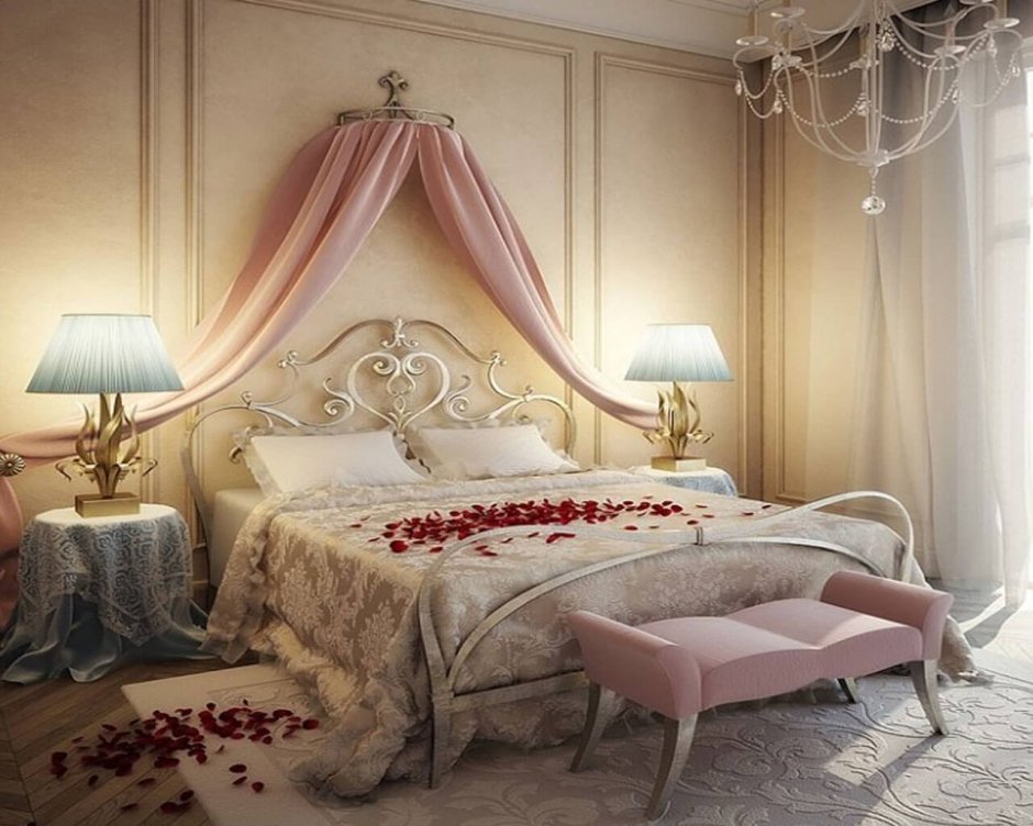 Комната в романтическом стиле