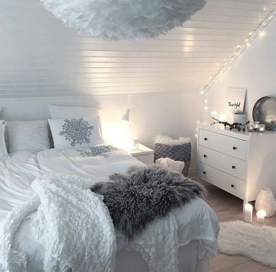 Комната в зимнем стиле