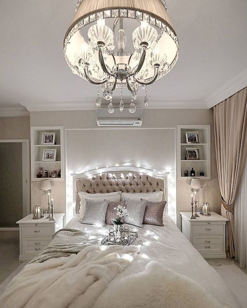 Красивая дизайнерская спальня