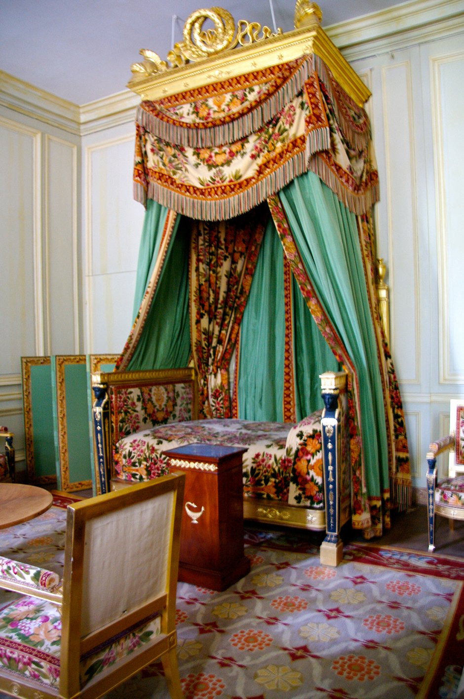 Спальни дворца Фонтенбло