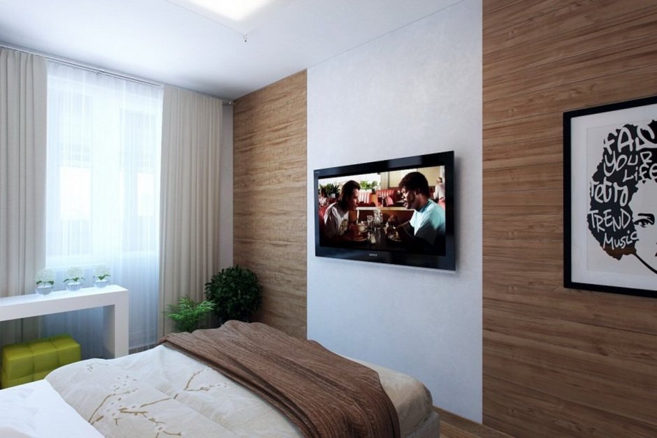 Телевизор в спальне