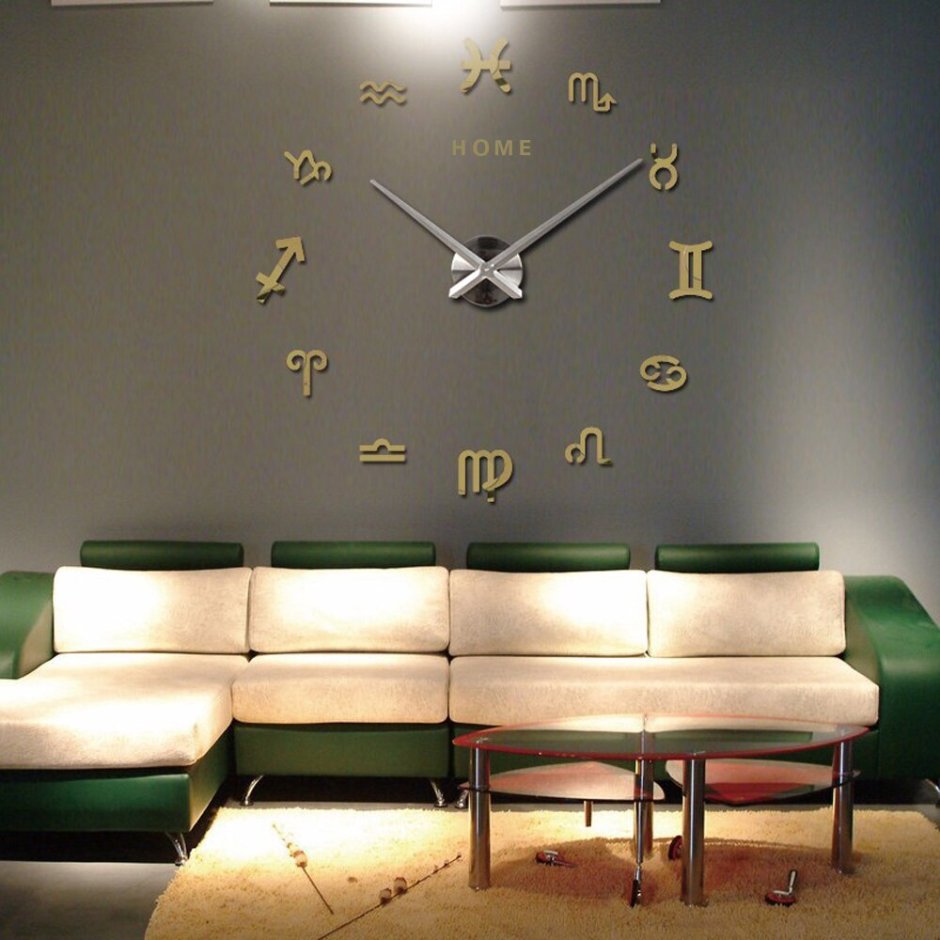 Большие часы на стену в гостиную
