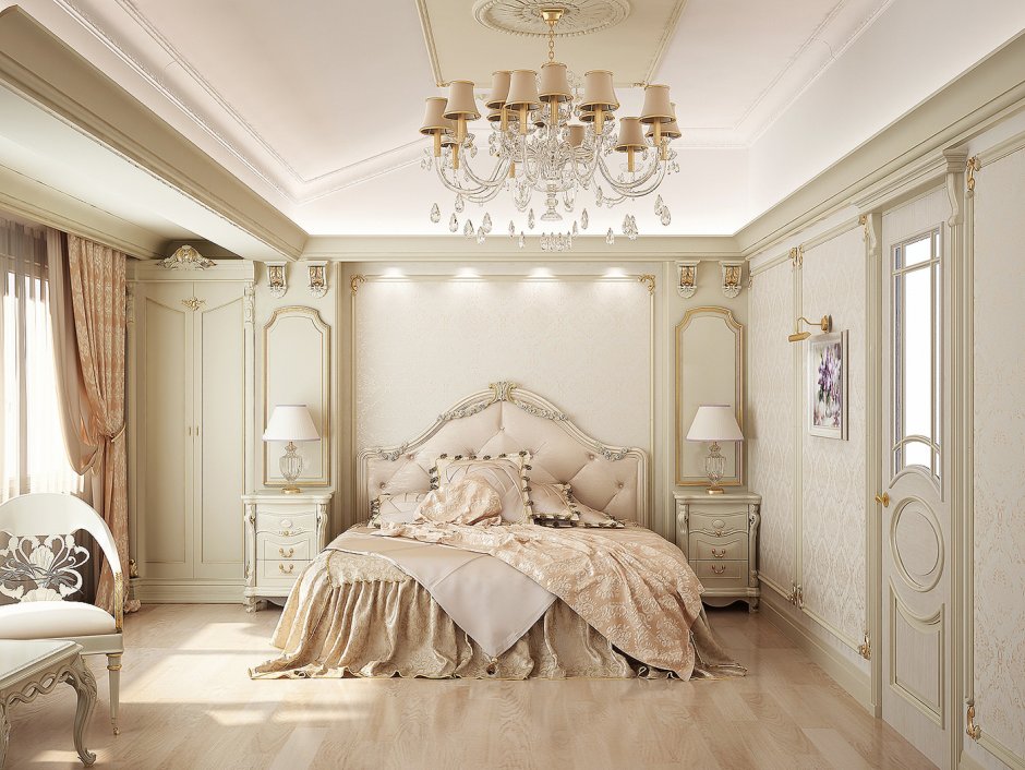 Роскошная спальня в современном стиле