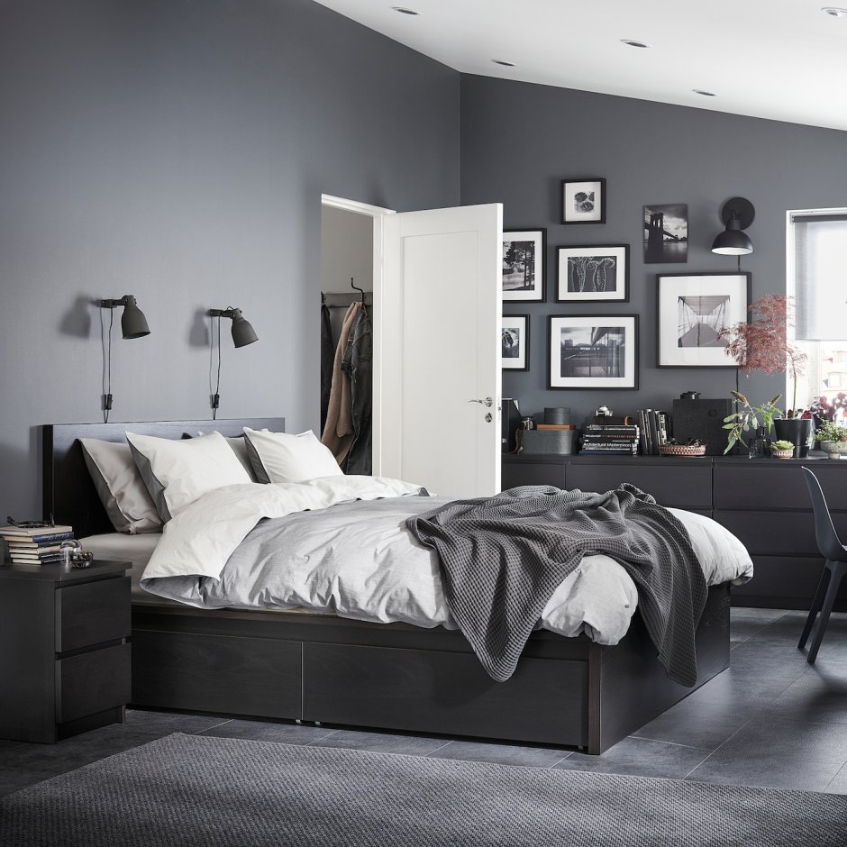 Ikea Malm кровать