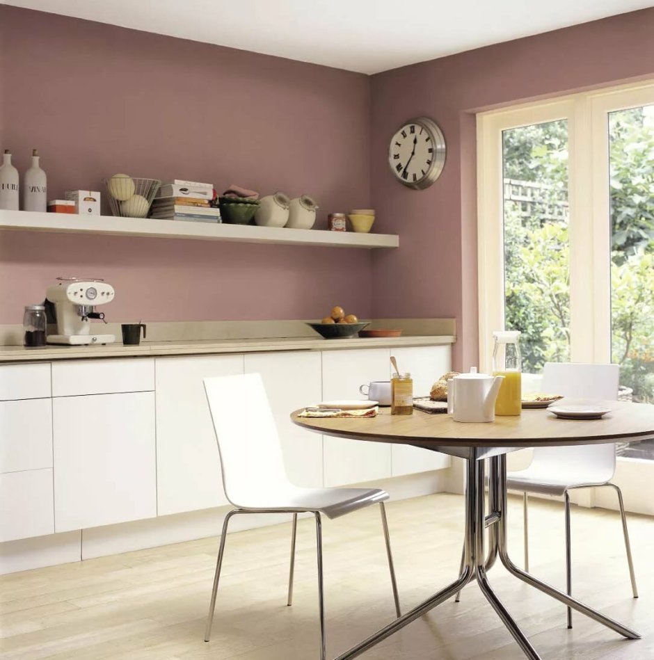 Краска для стен на кухне (68 фото)