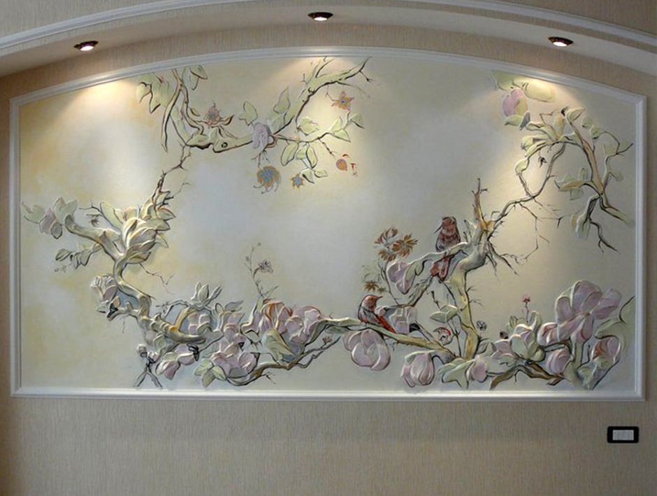 Декоративная роспись по стенам