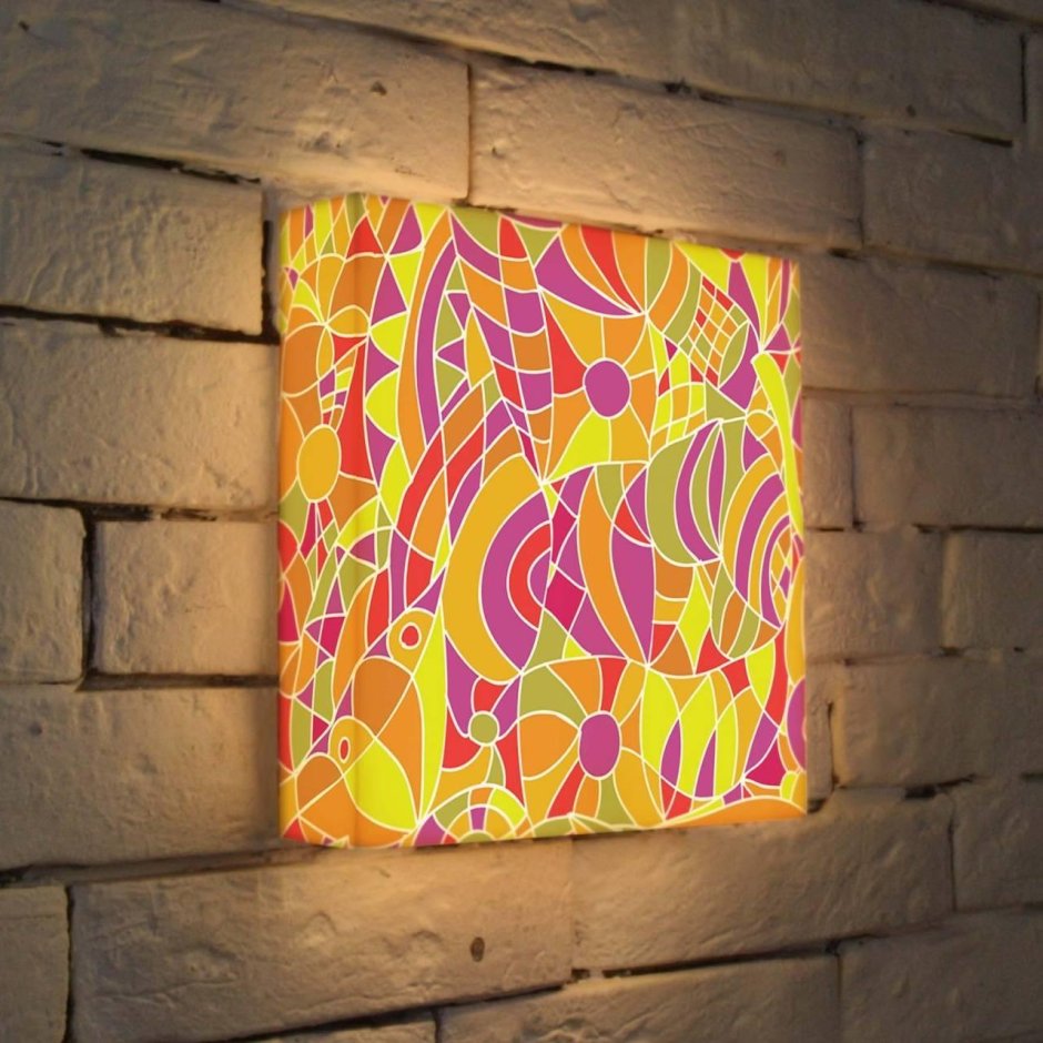 Лайтбокс витраж 45x45-042
