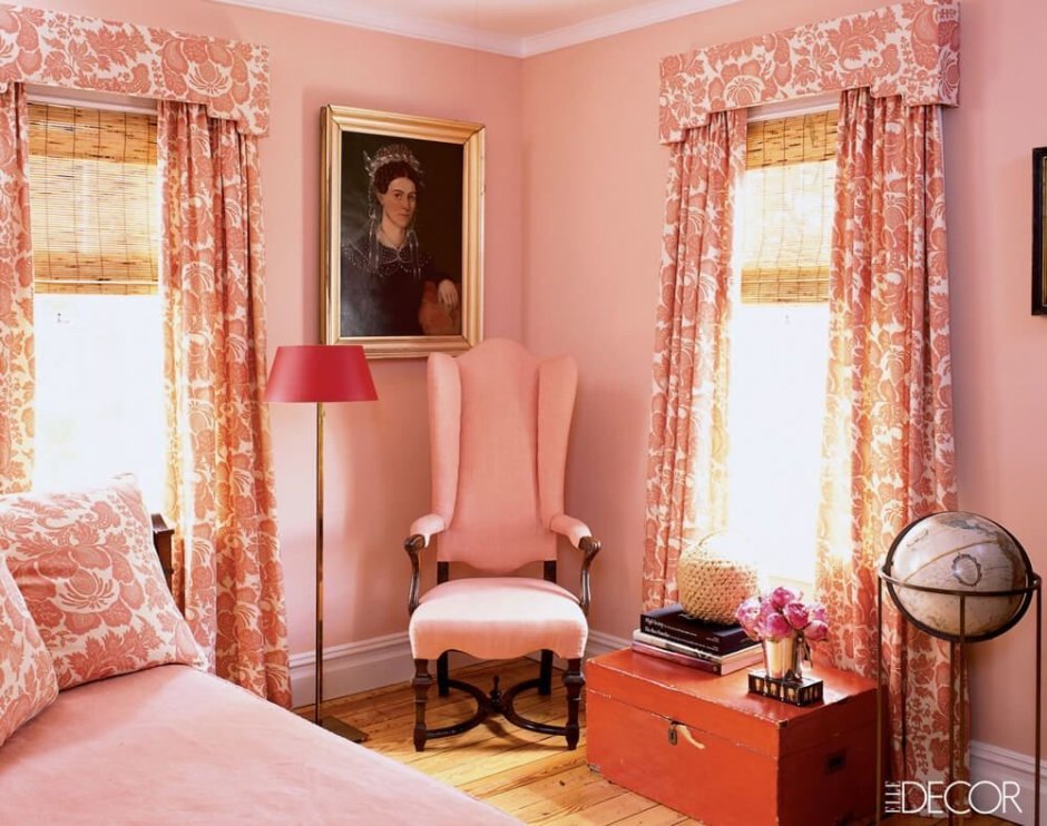 Персиковая спальня