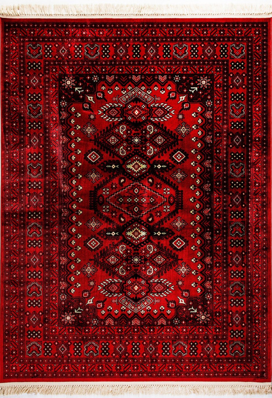 Красные ковры в этническом. Стиле