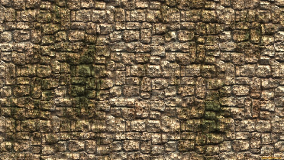 Старая каменная стена
