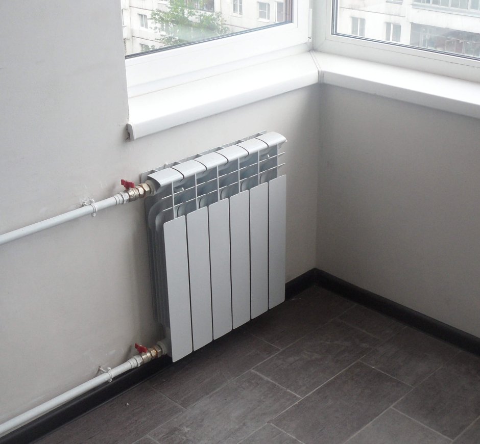 Радиаторы отопления утопленные в стене