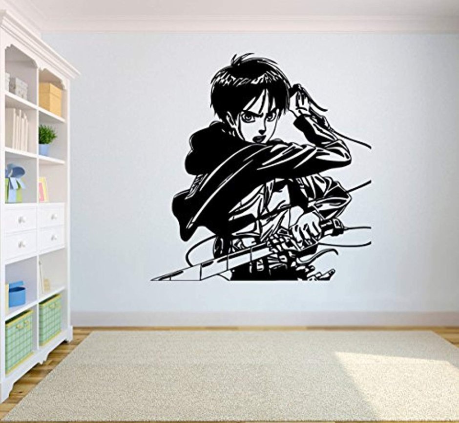 Разрисованные стены аниме