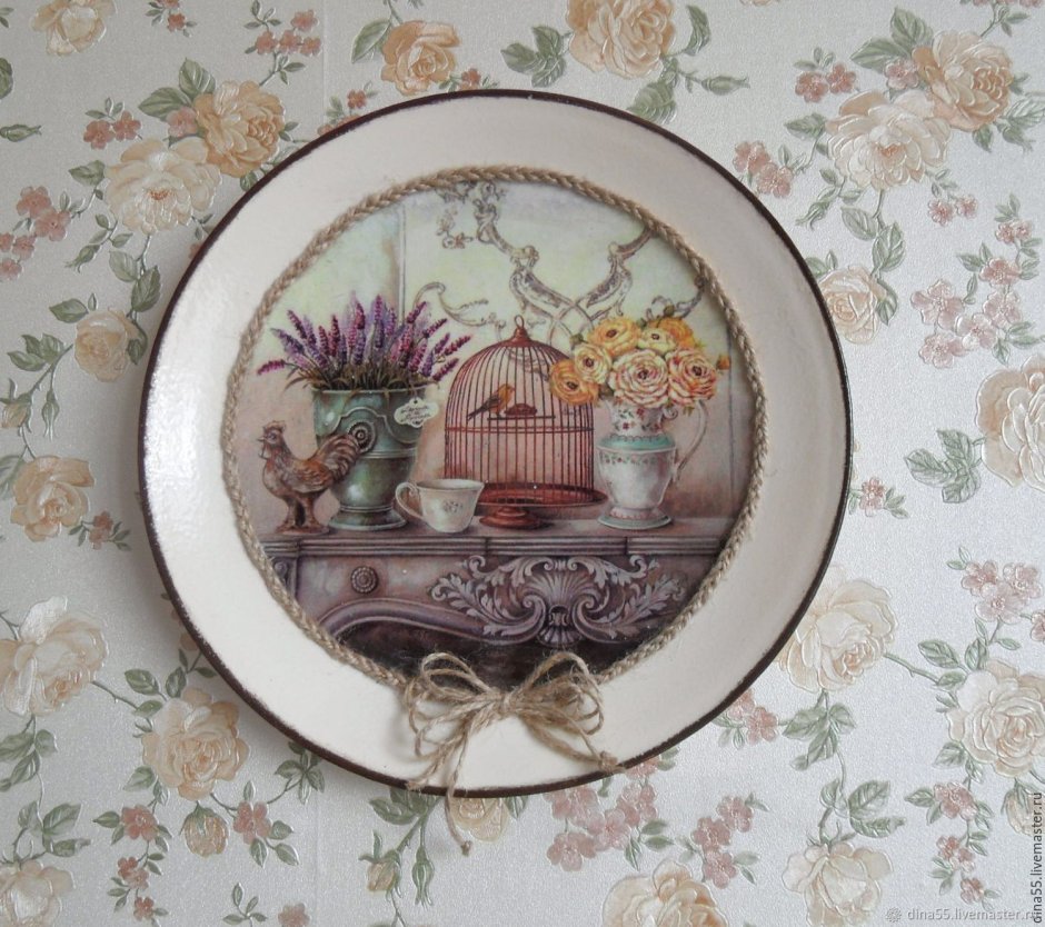 Интерьерные тарелки на стену (75 фото)