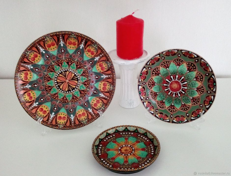Декор тарелки на стену (87 фото)