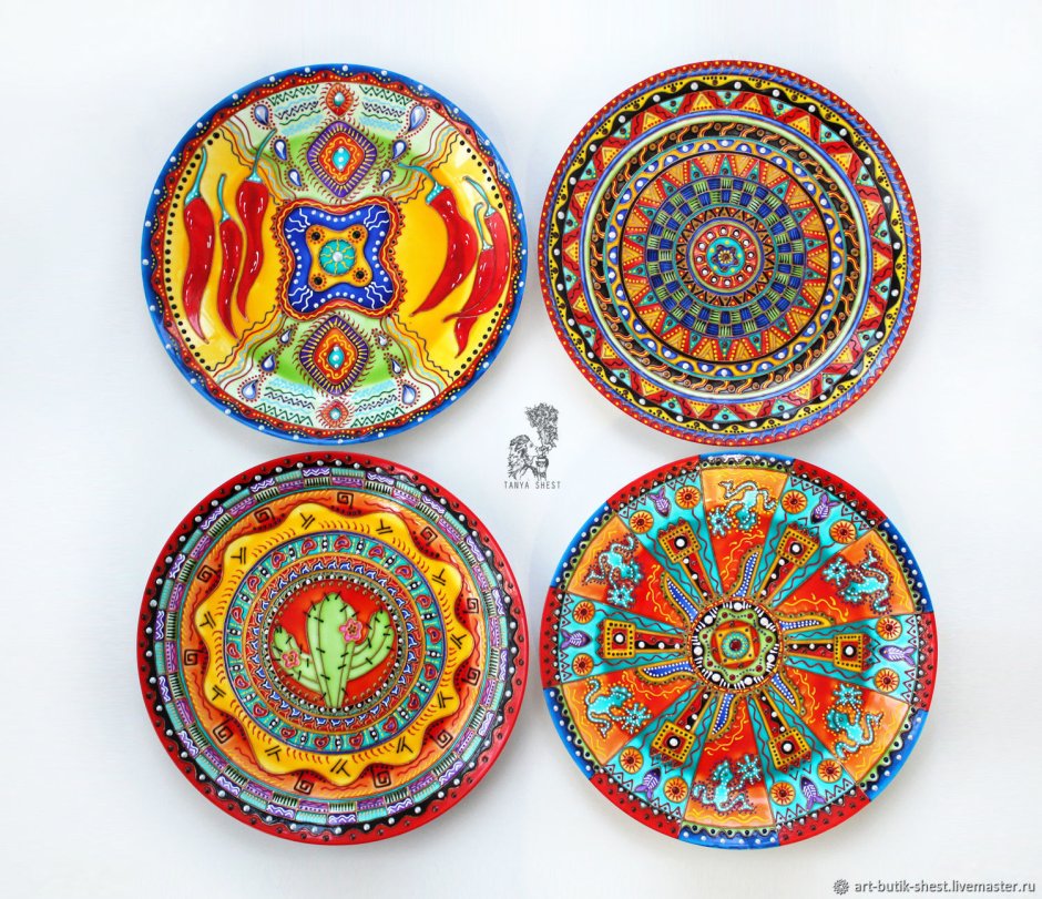 Узбекские тарелки декоративные