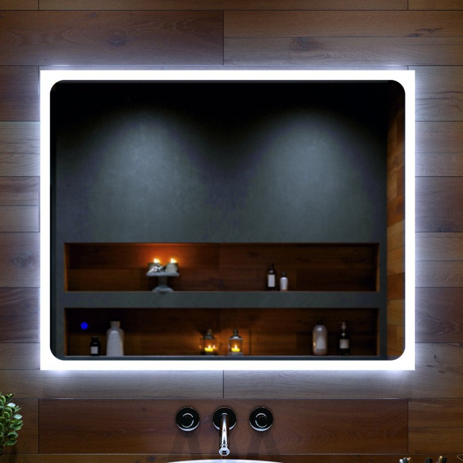 Omega Glass зеркало с подсветкой