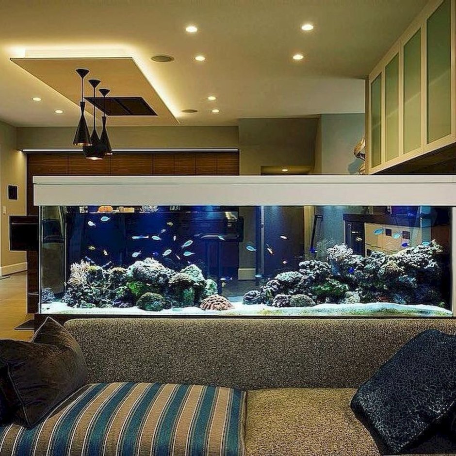 Встроенный аквариум