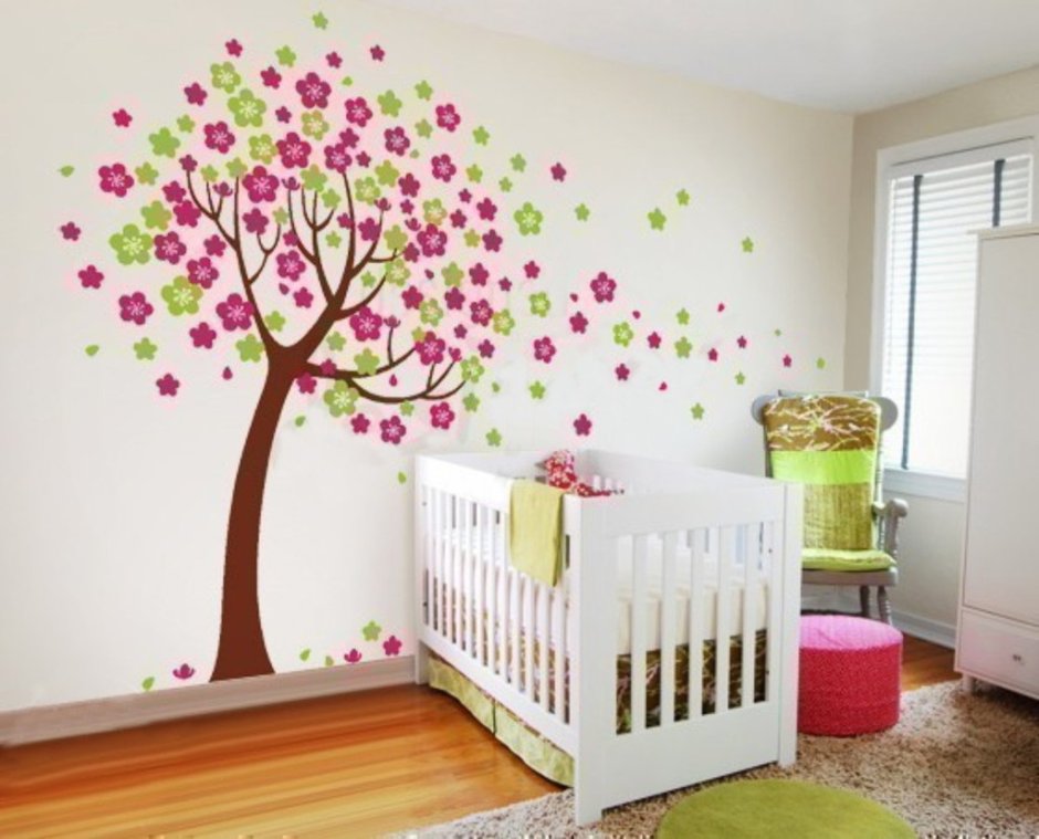 Дерево на стену в детскую комнату