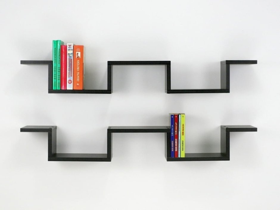 Полочки для книг на стену