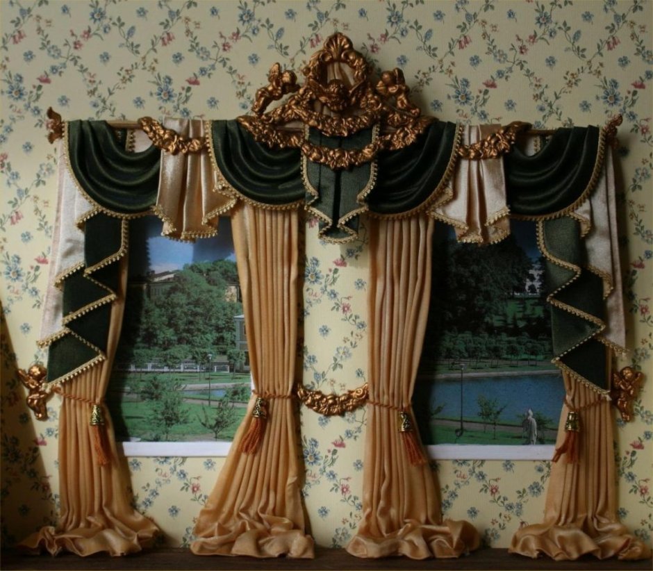 Ткани шторы Ампир 19 век