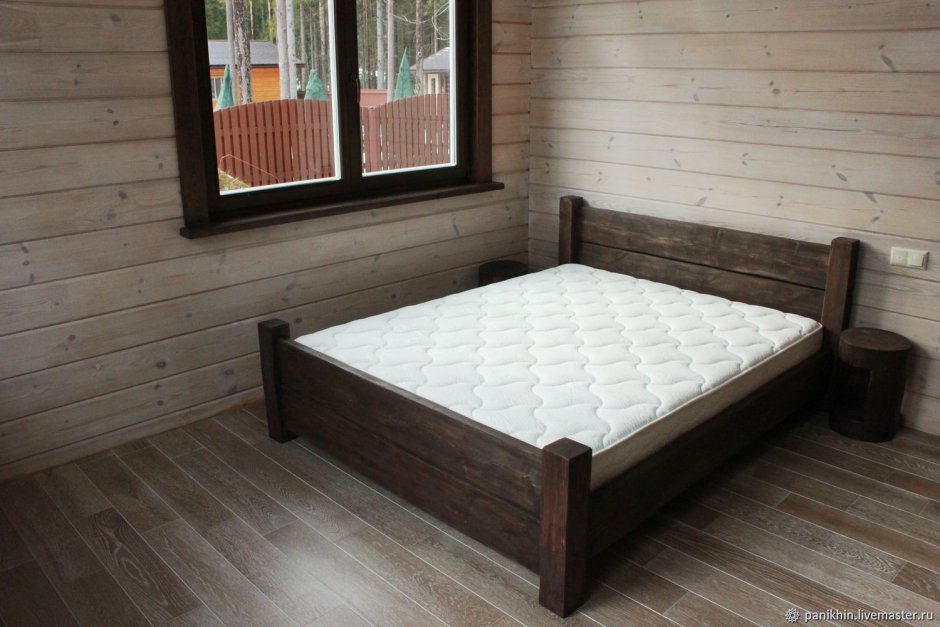 Кровать из массива дуба Paula 160x200 cm Aatrium