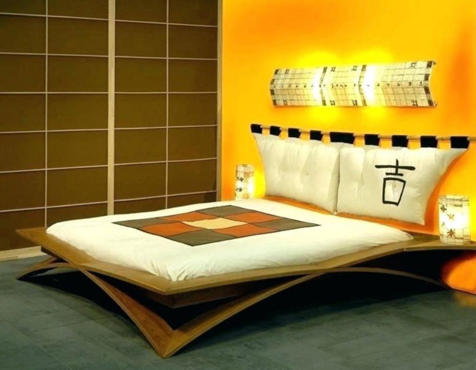 Традиционная китайская кровать