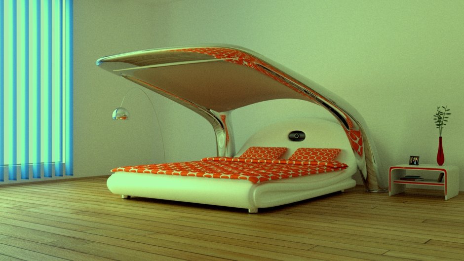 Необычные дизайнерские кровати