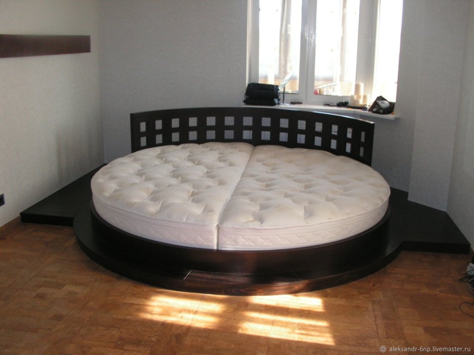 Круглая кровать ikea