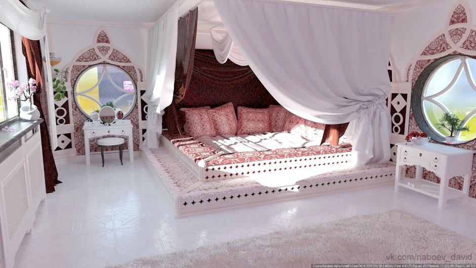 Детская кровать в арабском стиле
