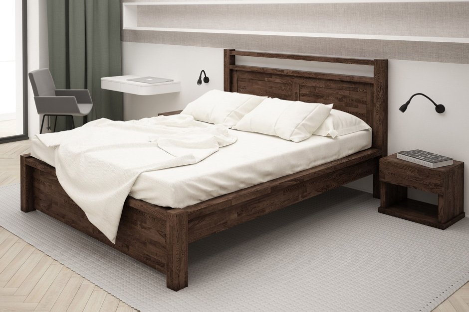 Деревянные кровати в хофф