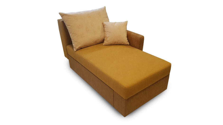 Кресло-кровать рыжее