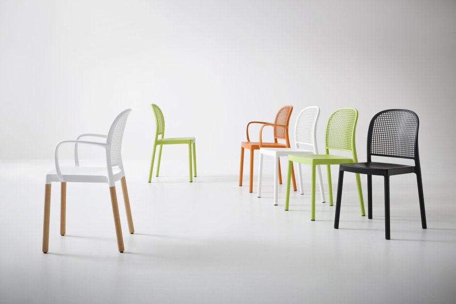 Стул Vitra Panton Chair зеленый