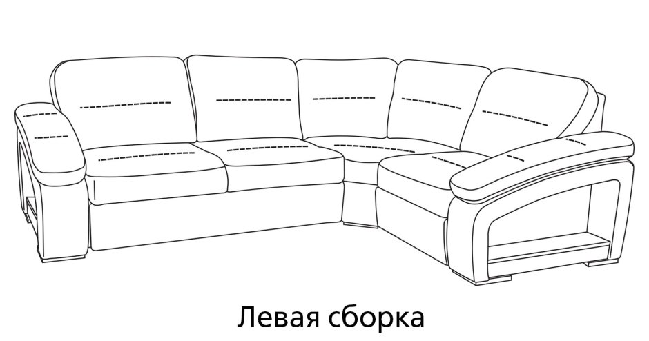 Угловой диван Рокси 1 Нижегородмебель