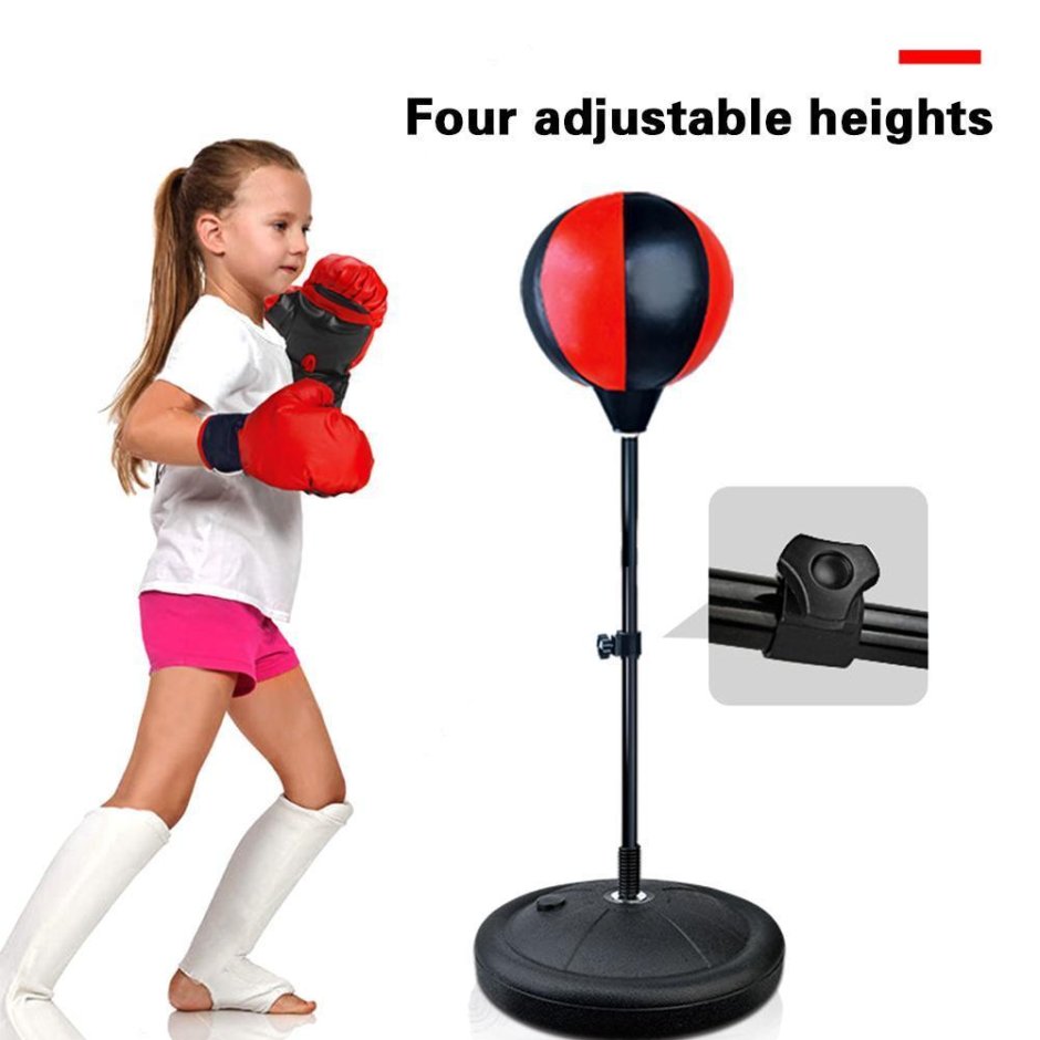 Бокс детский игровой набор 103см IQ boy, Sport, боксерская груша и перчатки