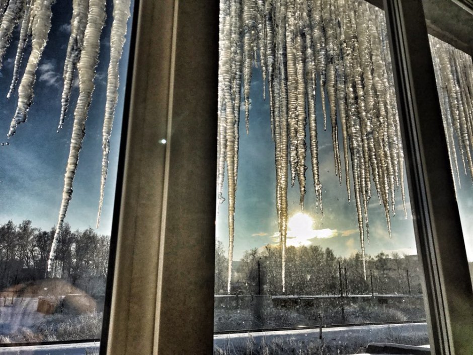 Зима за окном (57 фото)