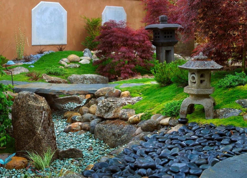 Японский садик рокарий