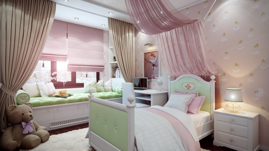 Красивые детские комнаты