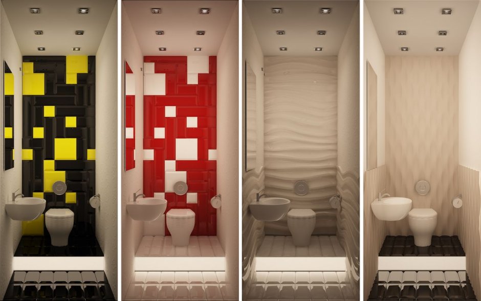 Туалет комната дизайн