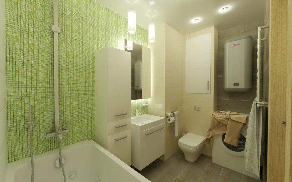 Ванная комната в типовой квартире