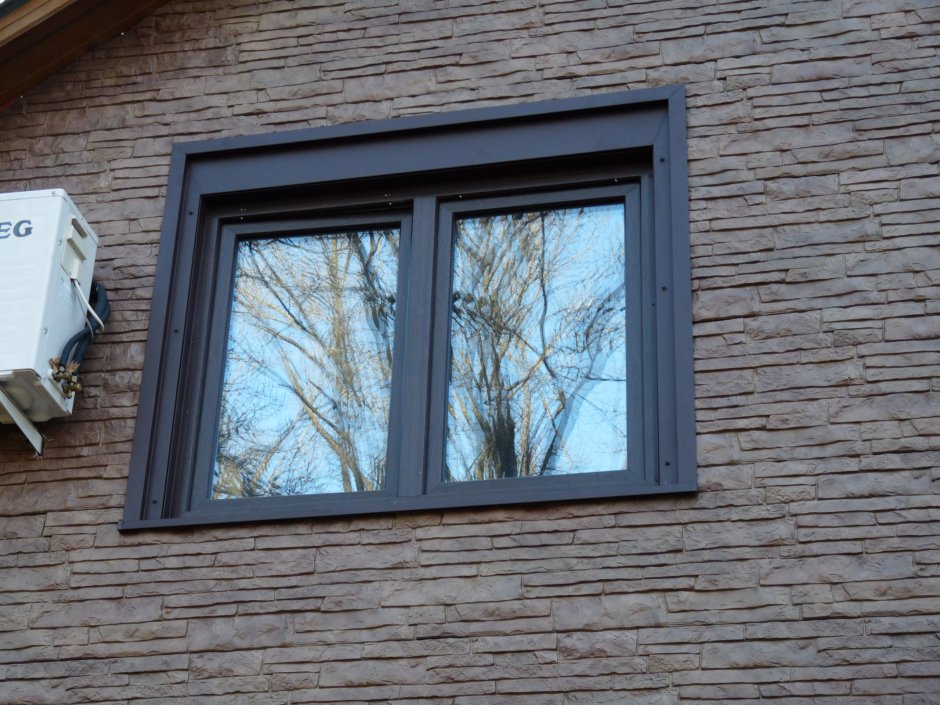 Откосы на окна наружные металлические