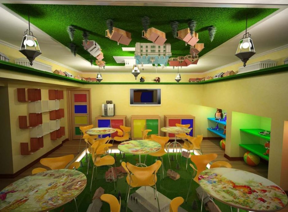 Детское кафе с игровой комнатой