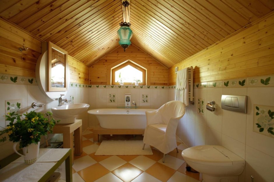 Ванная комната на даче