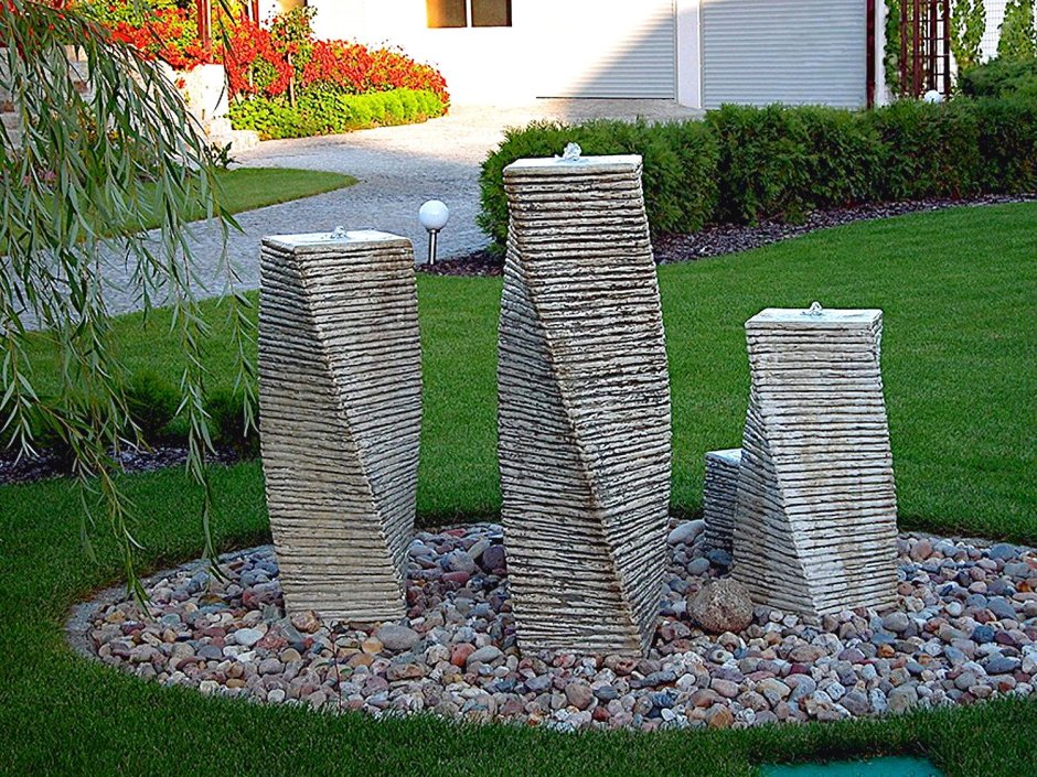 Декоративные изделия из бетона для сада