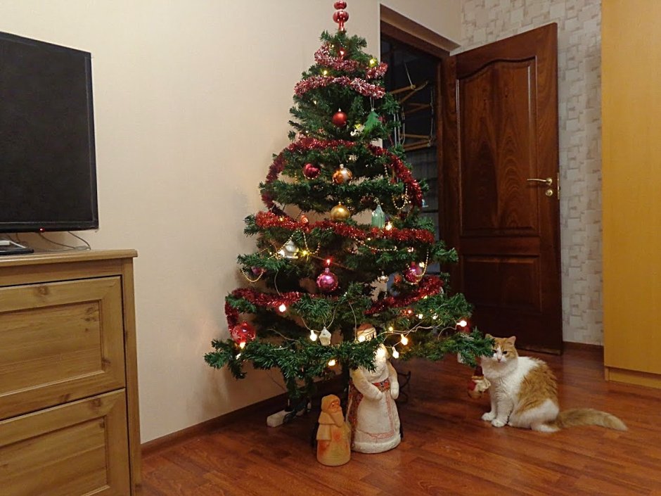 Домашняя Новогодняя елка