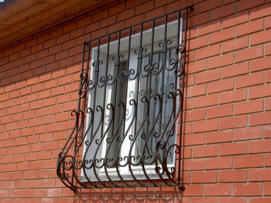 Декоративные решетки на окна из металла