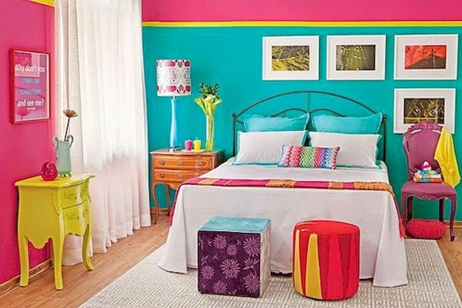 Цвет стен в детской комнате (73 фото)