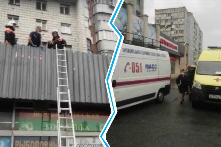 Женщина выпала из окна в Новосибирске
