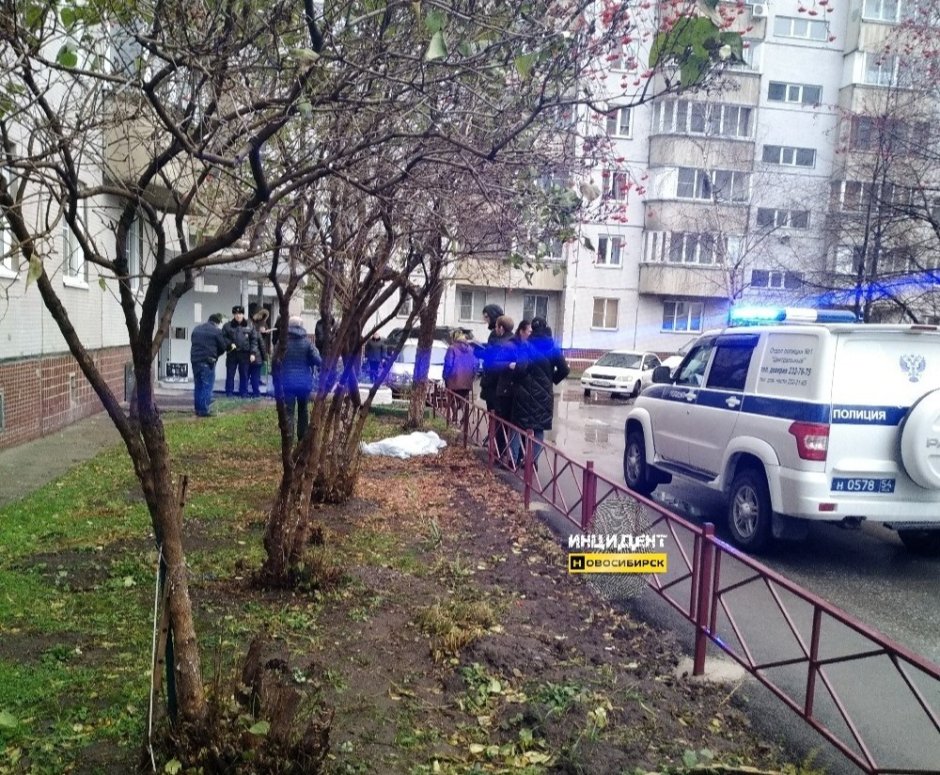 Новосибирск девушка выбросилась из окна