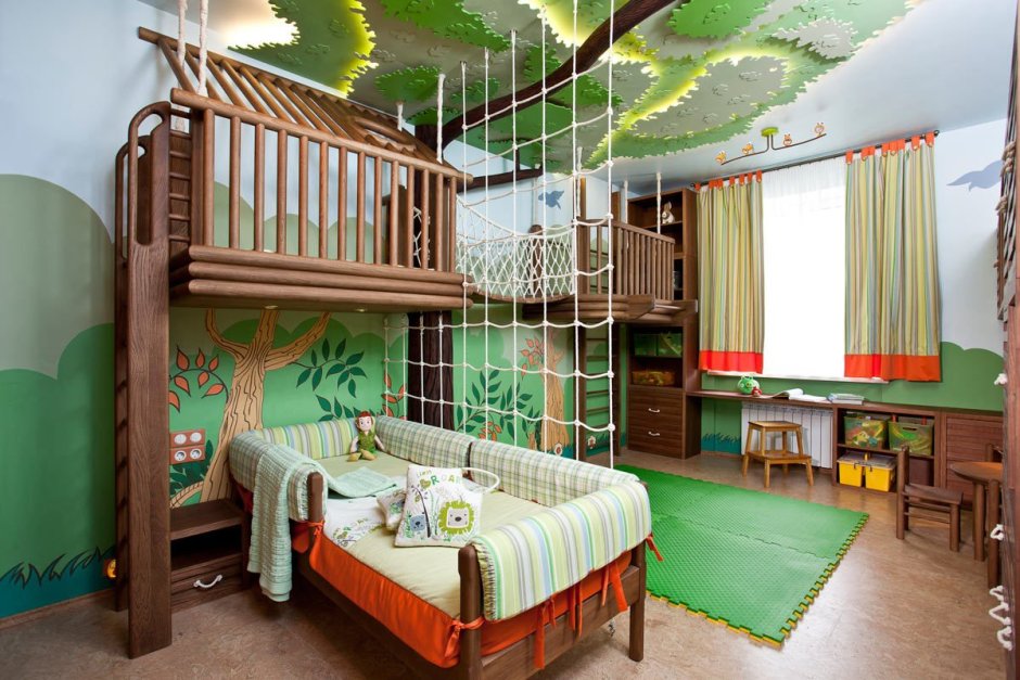 Детская комната Симферополь джунгли